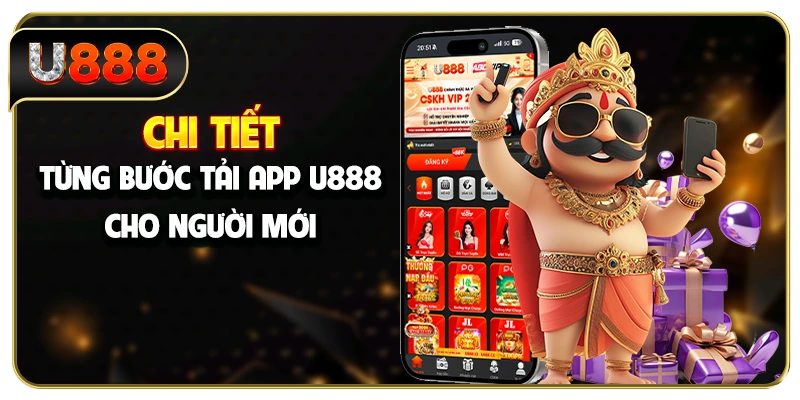 Chi tiết từng bước tải app U888 cho người mới