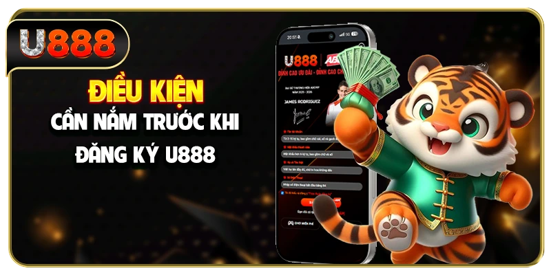 Điều kiện cần nắm trước khi đăng ký U888