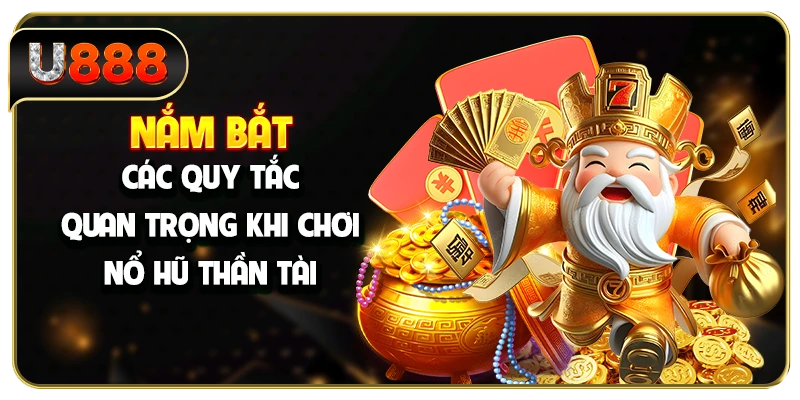 Nắm bắt các quy tắc quan trọng khi chơi nổ hũ Thần Tài