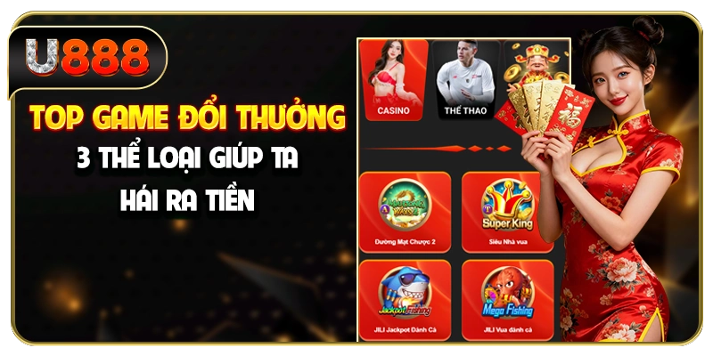 Top Game Đổi Thưởng - 3 Thể Loại Giúp Ta Hái Ra Tiền